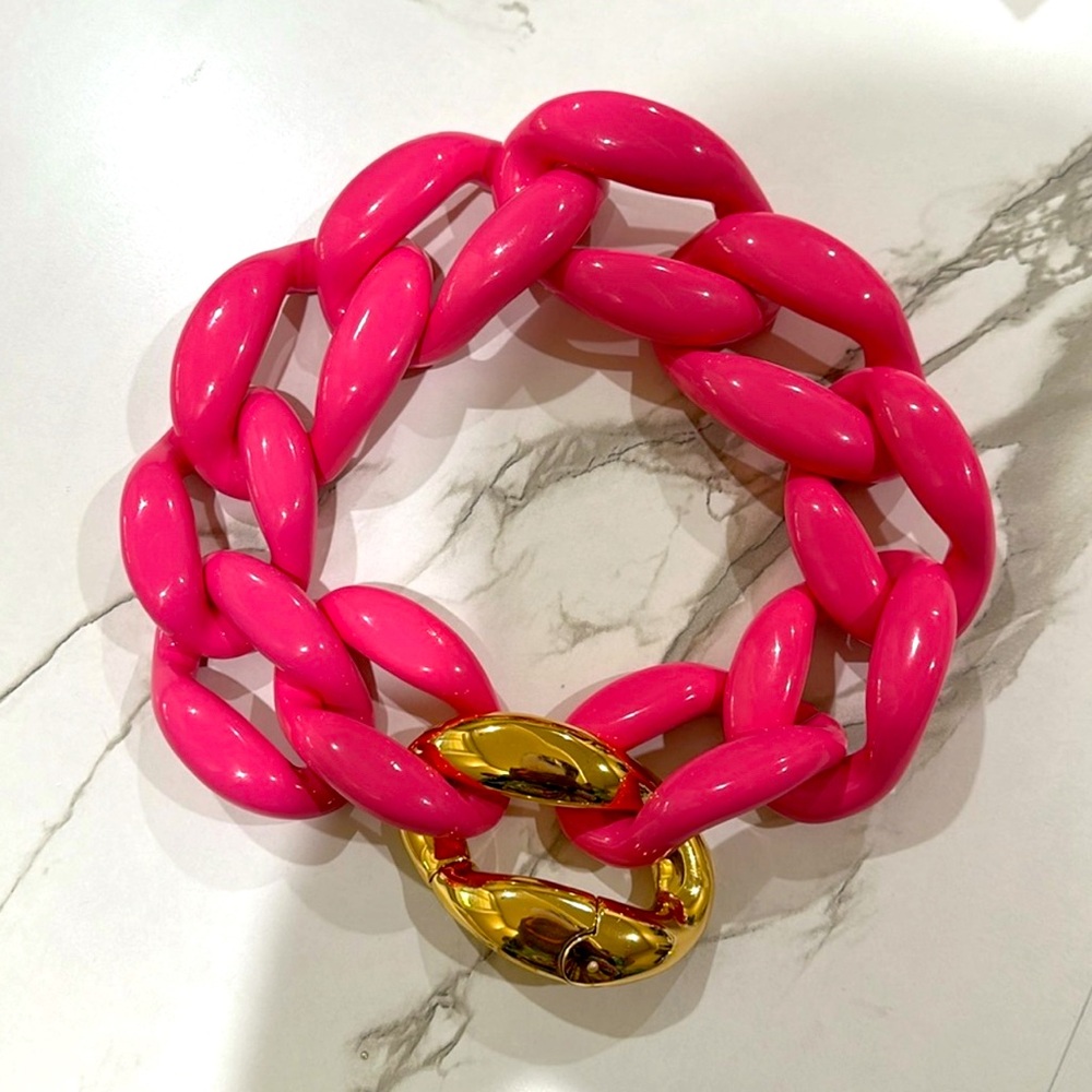 Moschino chunky chain necklace